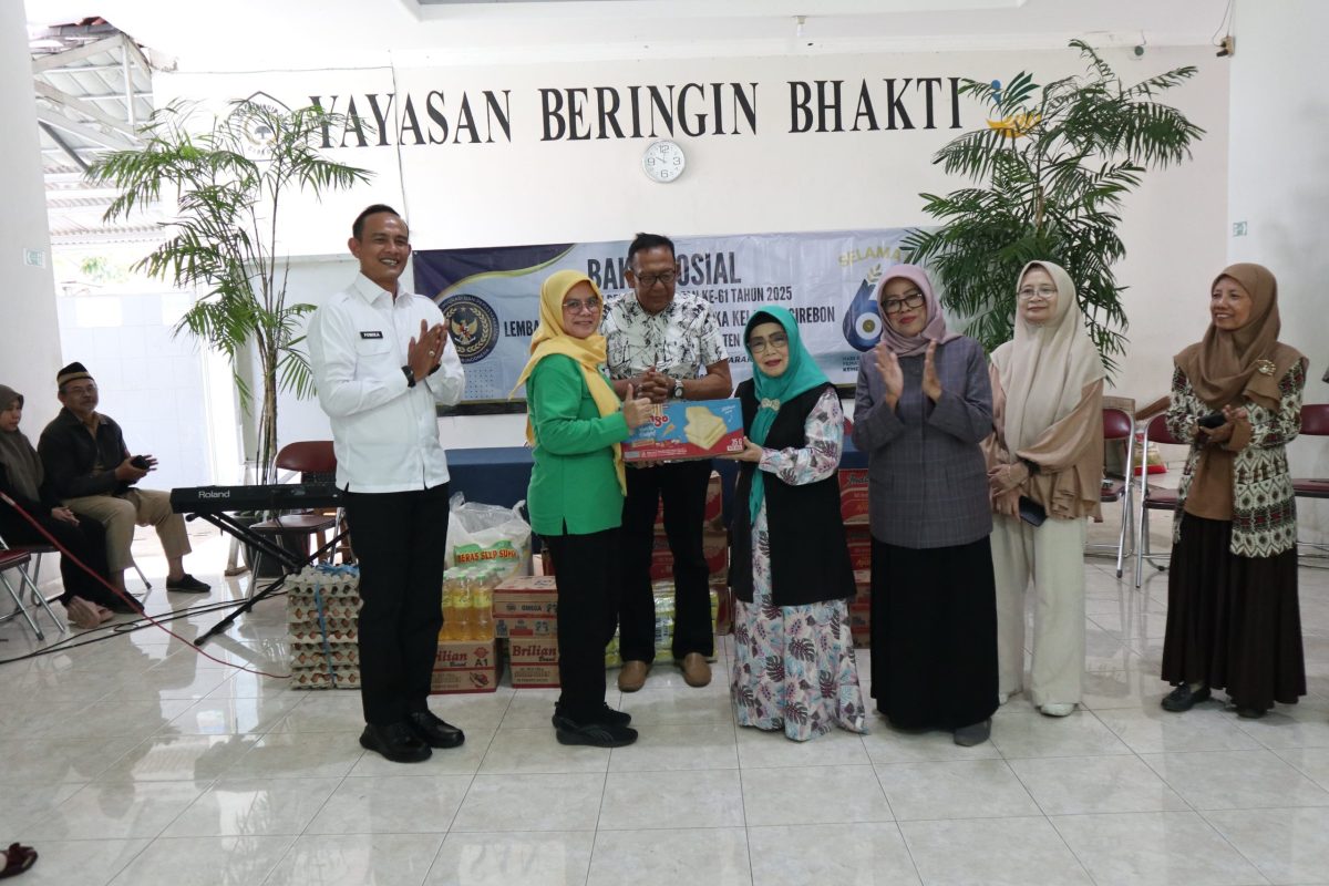 GemaMadani - Peringati Hari Bhakti Pemasyarakan ke 61, Lapas Narkotika Kelas IIA Cirebon Gelar Bakti Sosial di Yayasan Beringin Bhakti Cirebon 1