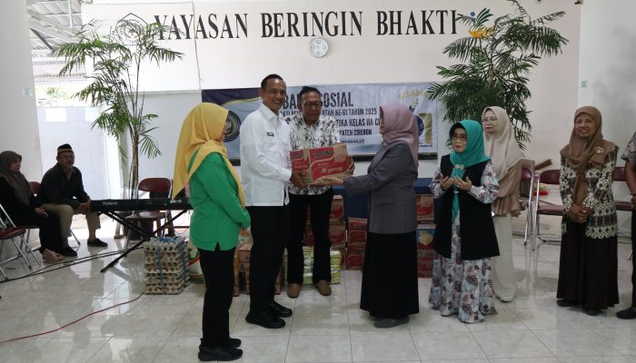 GemaMadani - Peringati Hari Bhakti Pemasyarakan ke 61, Lapas Narkotika Kelas IIA Cirebon Gelar Bakti Sosial di Yayasan Beringin Bhakti Cirebon 2
