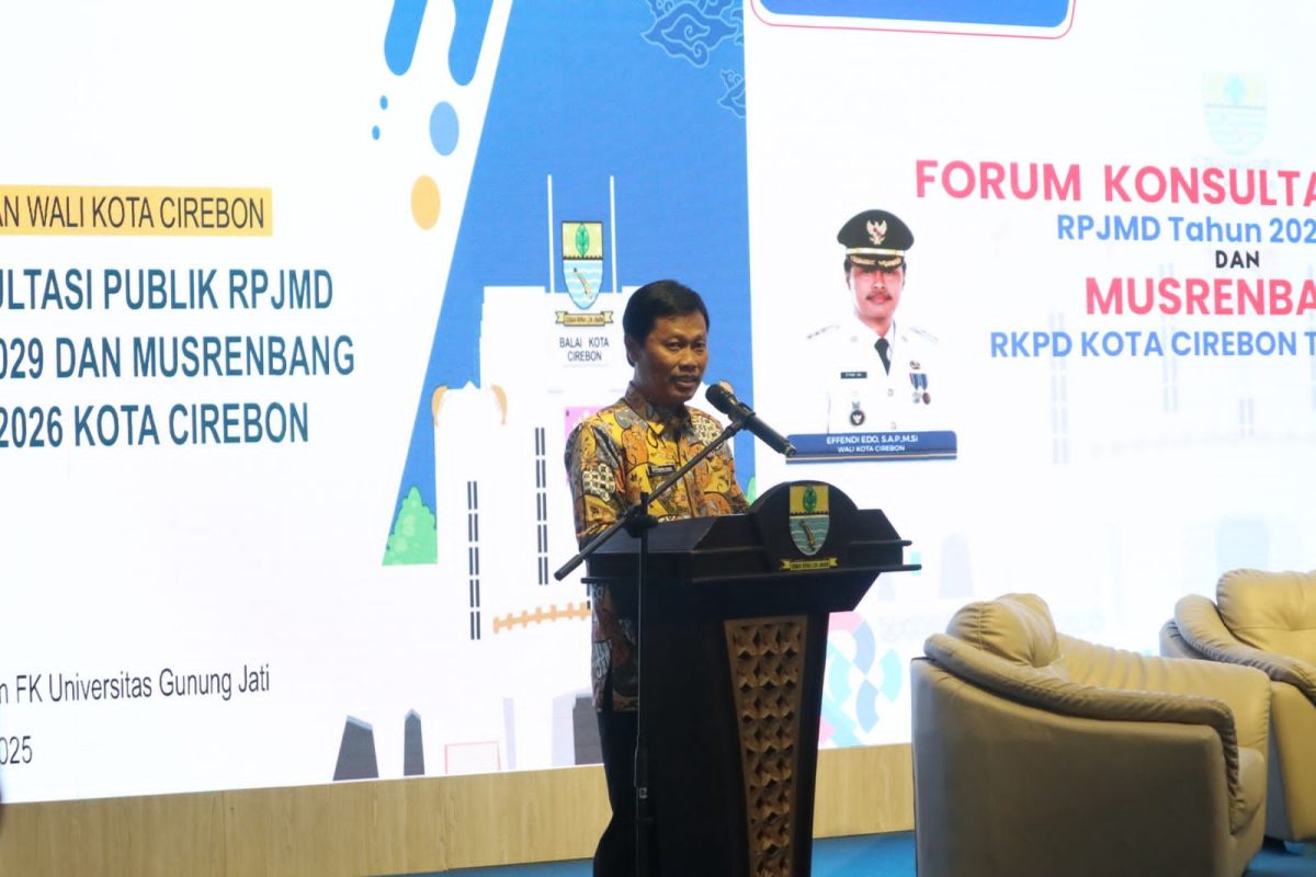 GemaMadani.com - Wali Kota Buka Forum Konsultasi Publik RPJMD 2025–2029 dan Musrenbang RKPD 2026