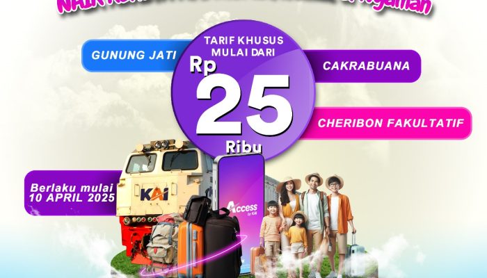 Kabar Gembira, Ada Tarif Khusus di KA Gunung Jati dan Cakrabuana Mulai 10 April 2025