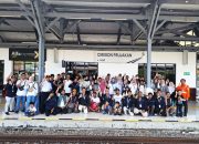 KAI Daop 3 Cirebon Kenang 128 Tahun Pembangunan Jalur KA dari  Cirebon – Semarang Dengan Napak Tilas dan Edukasi Sejarah Perkeretaapian