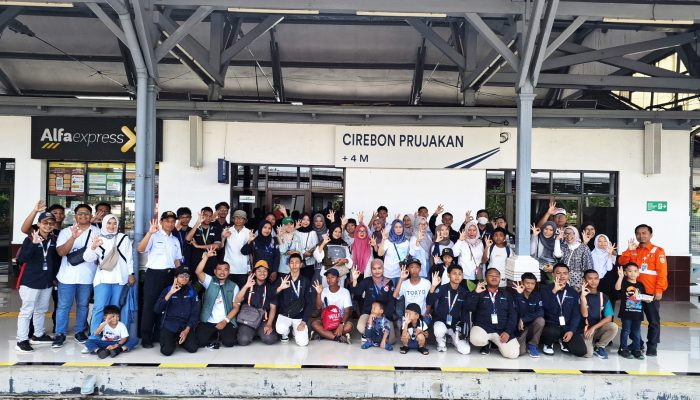 KAI Daop 3 Cirebon Kenang 128 Tahun Pembangunan Jalur KA dari  Cirebon – Semarang Dengan Napak Tilas dan Edukasi Sejarah Perkeretaapian