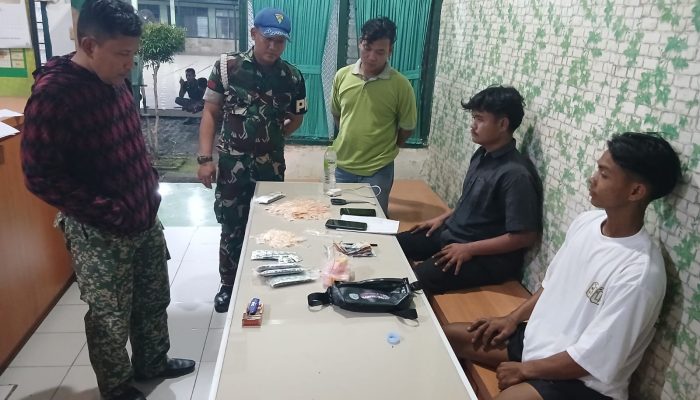 Kodim 0616/Indramayu Berhasil Menangkap Dua Pelaku Kejahatan Narkoba dan Peredaran Obat-obatan Terlarang