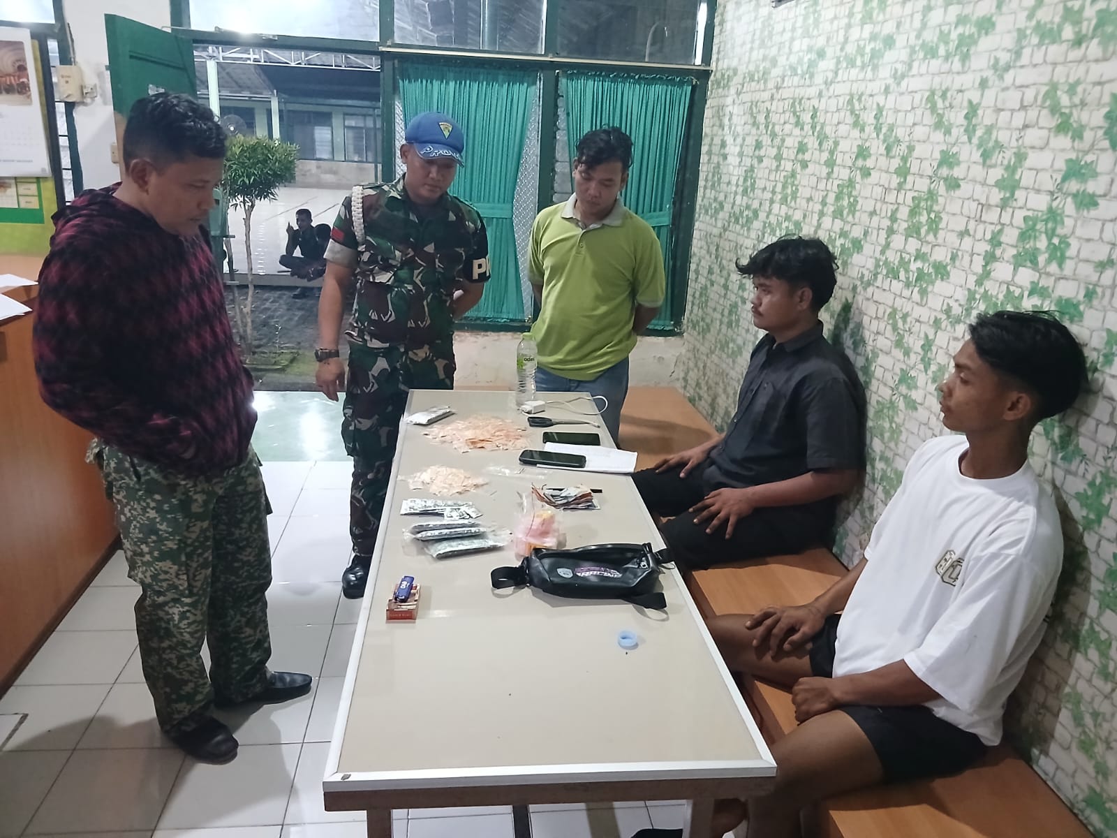 GemaMadani.com - Kodim 0616Indramayu Berhasil Menangkap Dua Pelaku Kejahatan Narkoba dan Peredaran Obat-obatan Terlarang.