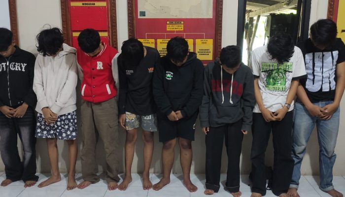 GemaMadani.com - Polsek Babakan Polresta Cirebon Gagalkan Aksi Tawuran Antar Geng Motor yang Akan Dijadikan Konten Medsos 2