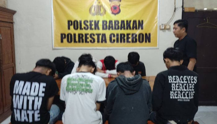 Polsek Babakan Polresta Cirebon Gagalkan Aksi Tawuran Antar Geng Motor yang Akan Dijadikan Konten Medsos