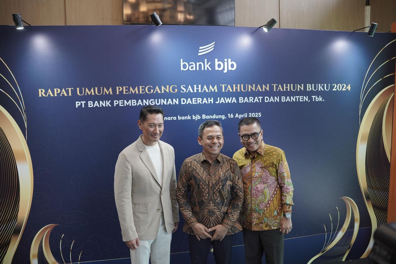 GemaMadani.com - RUPST bank bjb Sepakat Tebar Dividen 65,50 Persen dari Laba Bersih 2024