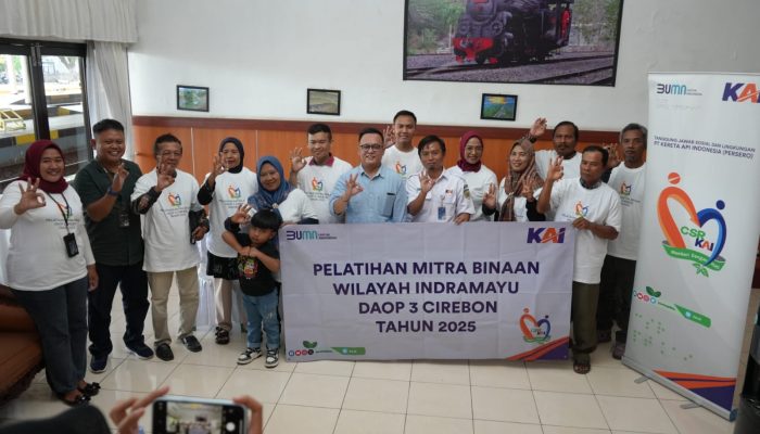 Tingkatkan Kapabilitas UMK, KAI Daop 3 Cirebon Selenggarakan Pelatihan Mitra Binaan
