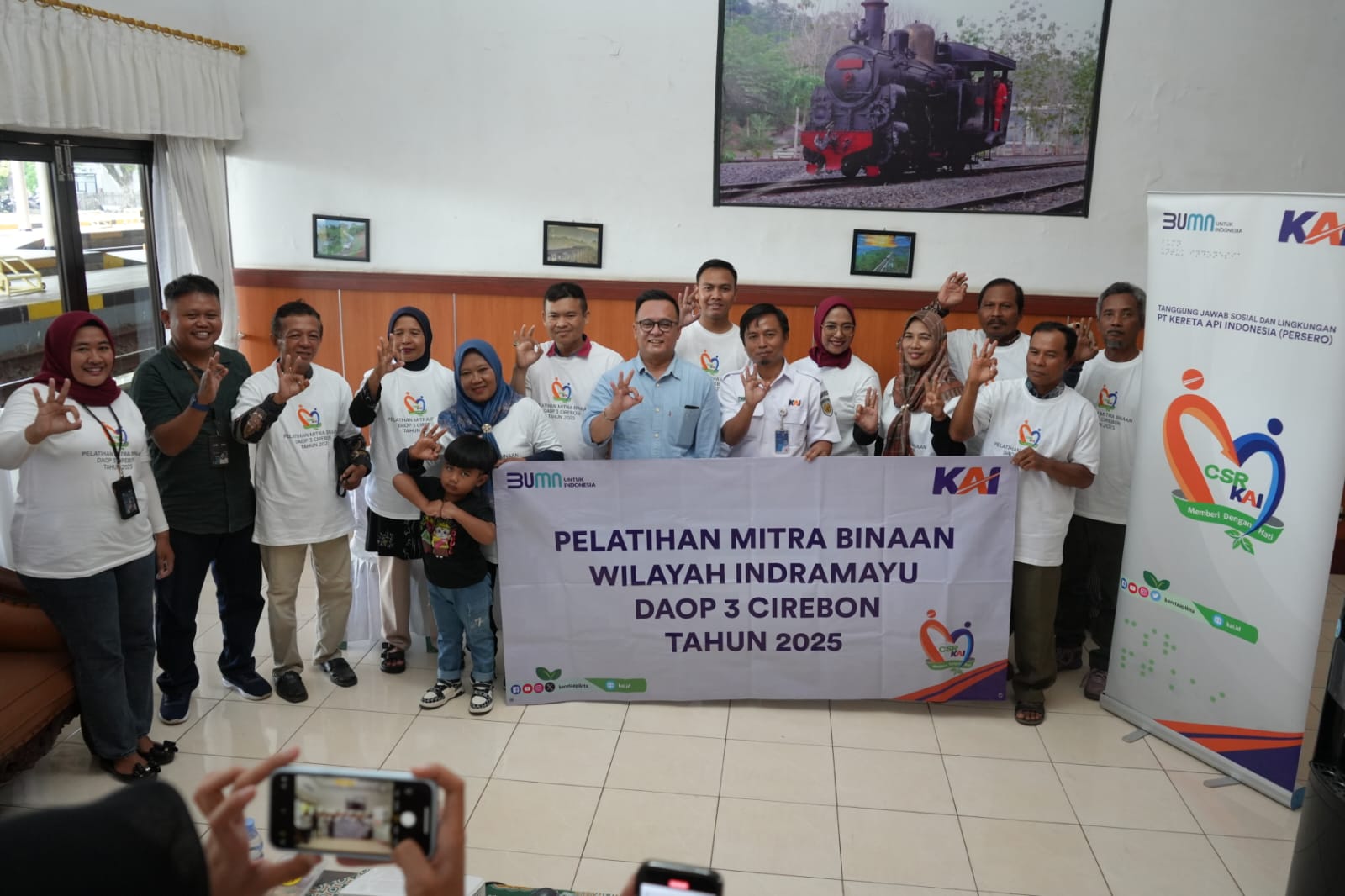 GemaMadani.com - Tingkatkan Kapabilitas UMK, KAI Daop 3 Cirebon Selenggarakan Pelatihan Mitra Binaan