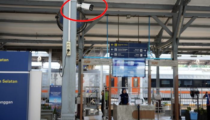 Tingkatkan Keamanan, KAI Daop 3 Cirebon Pasang CCTV