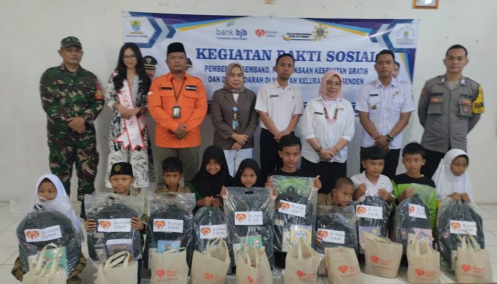 GemaMadani.com - Warga Kesenden Mendapatkan Pengobatan Gratis dan Pembagian 200 Paket Bantuan Sembako Dalam Kegiatan Bakti Sosial