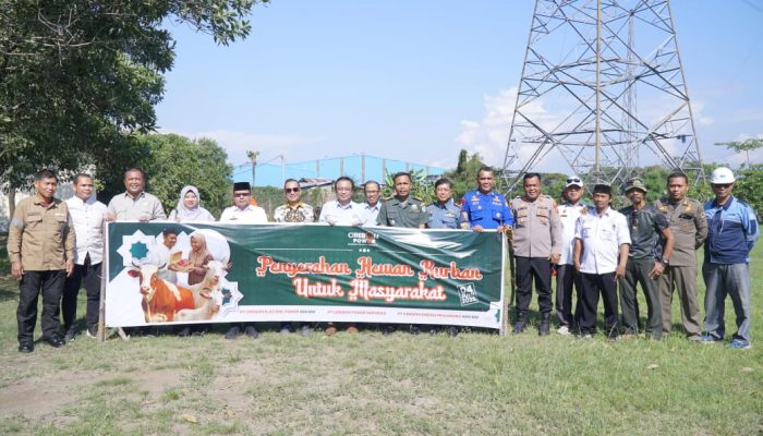 GemaMadani.com - Cirebon Power Salurkan 56 Hewan Kurban, Berbagi Kebaikan di Hari Raya Idul Adha 1446 H 2