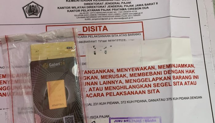 Dalam Pelaksanaan Pekan Sita Serentak, DJP Jawa Barat Berhasil Menyita Aset Penunggak Pajak Sebesar 10,8 Miliar Terhadap 33 Aset Milik Penunggak Pajak
