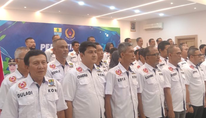 GemaMadani.com Handarujati Resmi Dilantik Jadi Ketua KONI Kota Cirebon Periode 2025 2029 Andru Kota Cirebon Menargetkan Masuk 10 Besar Pada Proprov 2026 2