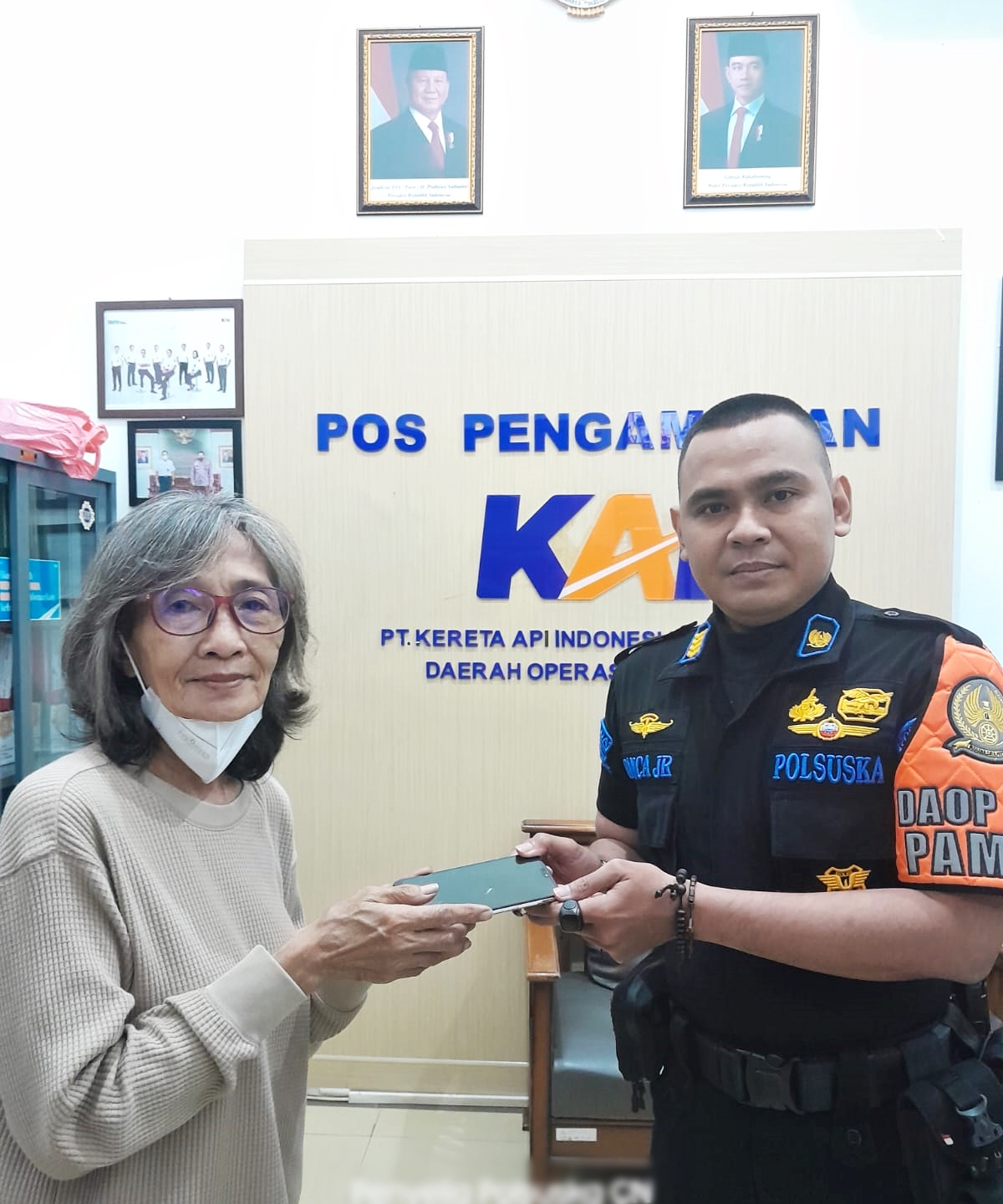 GemaMadani.com - Layanan Lost and Found KAI Daop 3 Cirebon Berikan Rasa Tenang Penumpang 2