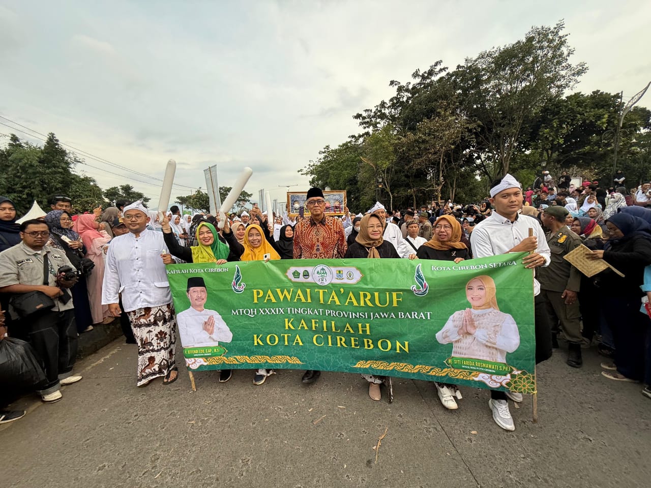 GemaMadani.com - MTQH ke-39 Jawa Barat Resmi Dibuka, Kota Cirebon Targetkan Masuk 10 Besar
