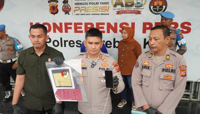 Satreskrim Polres Cirebon Kota, Tangkap Wanita Muda Pelaku Arisan Bodong Korban Rugi Hingga Milyaran Rupiah