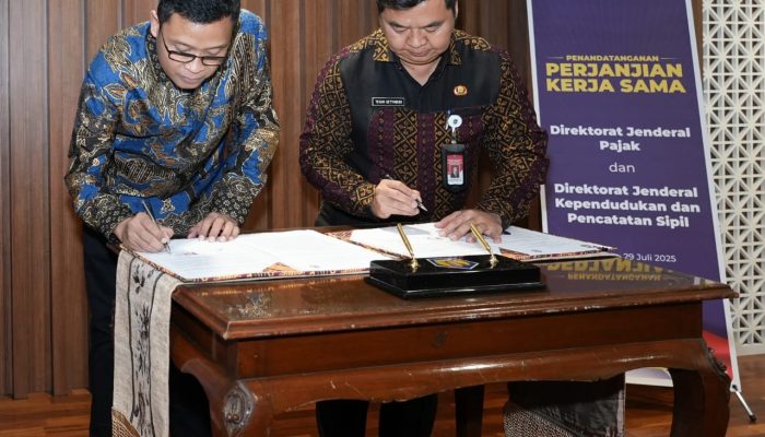 DJP Dan Ditjen Dukcapil Sepakati Penggunaan NIK Untuk Layanan Pajak