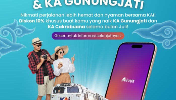 Diskon Tiket Kereta Api Masih Berlaku, Saatnya Rencanakan Perjalanan Baru