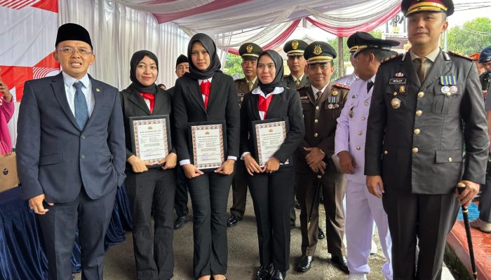 GemaMadani.com Hadiri HUT Bhayangkara Ke 79 Di Polres Majalengka Legislator PKB Beri Reward 3 Polwan Ungkap Kasus Pencabulan Anak Dibawah Umur