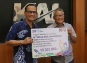GemaMadani.com KAI Daop 3 Cirebon Salurkan Bantuan Untuk Perpenka Melalui Program TJSL