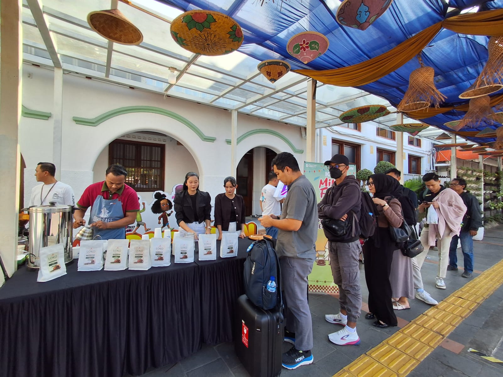 GemaMadani.com KAI Daop 3 Cirebon Selenggarakan Ngopi Bareng Di Stasiun Cirebon