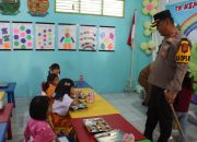 Kapolres Ciamis Melakukan Kunjungan Kerja Pelaksanaan MBG ke TK Kemala Bhayangkari 25