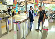 GemaMadani.com Mudahkan Proses Boarding Stasiun Cirebonprujakan Terapkan Face Recognition Boarding Gate
