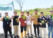 GemaMadani.com Peringati Hari Mangrove PB HMI Dan Cirebon Power Tanam Ribuan Mangrove Di Pesisir Cirebon