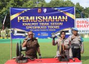 GemaMadani.com Polresta Cirebon Musnahkan 2.449 Knalpot Bising Tegaskan Komitmen Wujudkan Ketertiban Lalu Lintas Dan Kenyamanan Warga