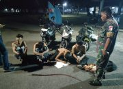 GemaMadani.com Prajurit Lanud Sugiri Sukani Amankan 7 Remaja Diduga Geng Motor