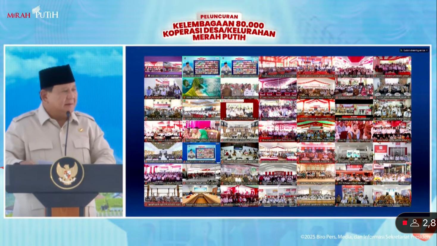 GemaMadani.com Presiden RI Luncurkan 80.000 Koperasi Merah Putih Pemkot Cirebon Komitmen Dukung Ekonomi Kerakyatan