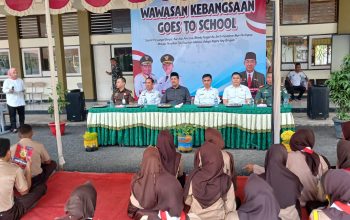 GemaMadani.com Ratusan Siswa SMAN 1 Leuwimunding Diberi Wawasan Kebangsaan
