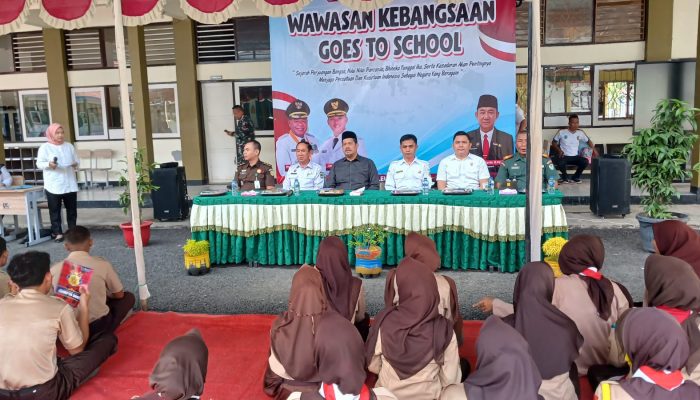Ratusan Siswa SMAN 1 Leuwimunding Diberi Wawasan Kebangsaan