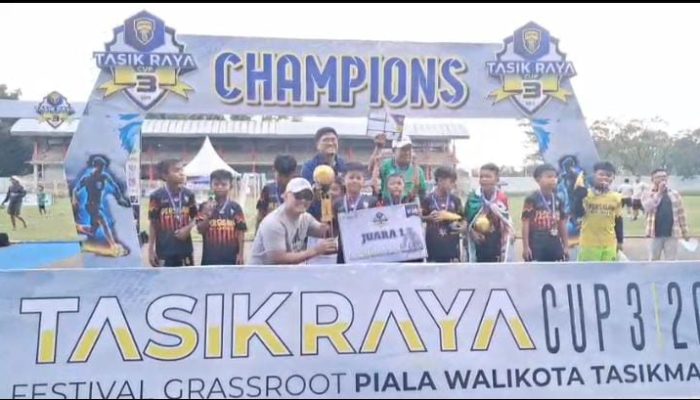 SSB Persigawa Mizani Juara 1 Piala Walikota Tasikmalaya, Jawa Barat