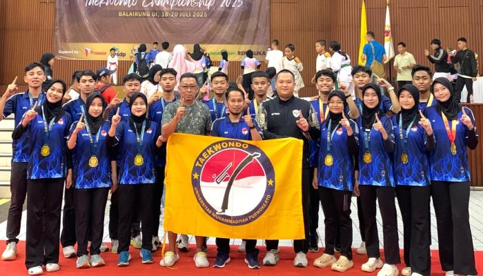 Taekwondo UMP Meraih 16 Mendali dalam Ajang UITC 2025