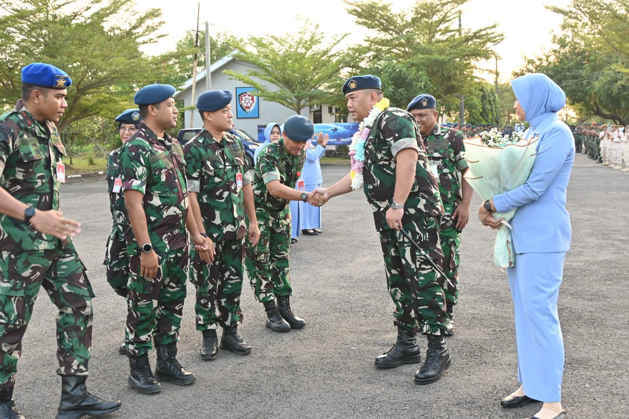 Wujud Kebanggaan Personel Lanud SKI Gelar Passing In Sambut Letkol Pnb Yudisthira 2