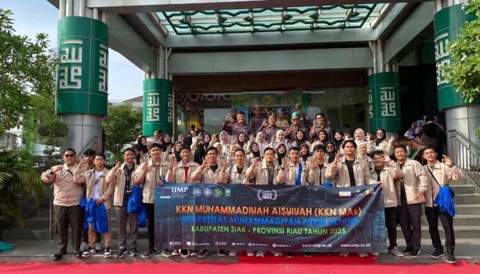 UMP Kirim 52 Mahasiswa ke Perbatasan Indonesia–Malaysia dalam Program KKN MAs di Siak, Riau
