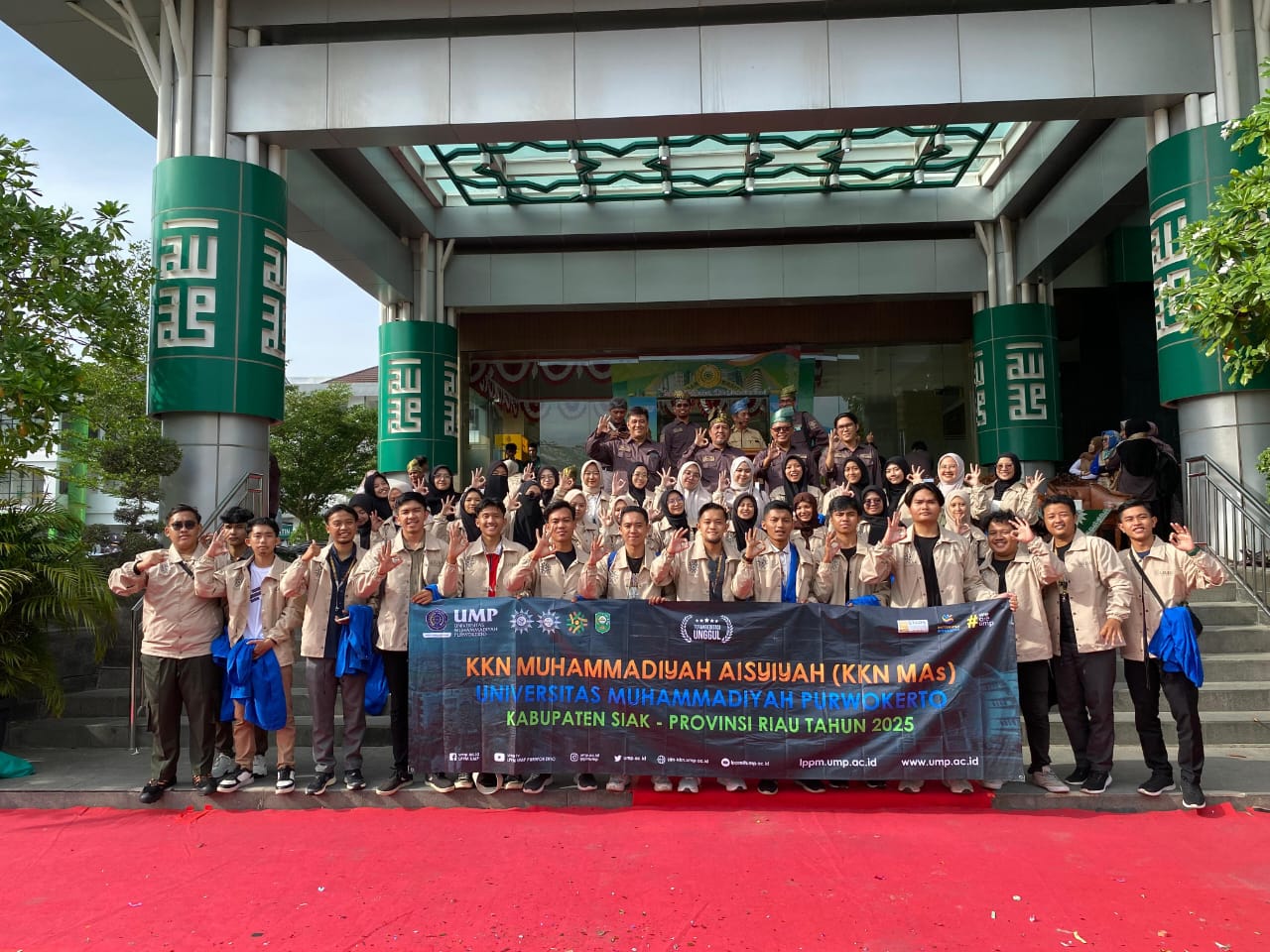 GemaMadani.com UMP Kirim 52 Mahasiswa Ke Perbatasan Indonesia–Malaysia Dalam Program KKN MAs Di Siak Riau