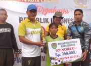 Dandim 0614/Kota Cirebon Resmi Tutup Festival Sepak Bola Usia Dini U-10 & U-12