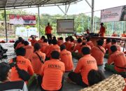 Babinsa Kelurahan Kalijaga Menghadiri Kegiatan Pelatihan Penanggulangan Bencana Alam