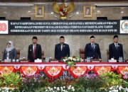 Hadiri Rapat Paripurna Mendengarkan Pidato Kenegaraan Presiden RI, Wali Kota Teguhkan Semangat Pembangunan