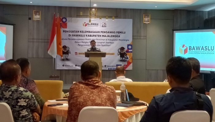 Bawaslu Majalengka Lakukan Penguatan Kelembagaan Pengawas Pemilu