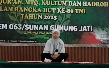 Kodim 0614/Kota Cirebon Kirimkan Perwakilan pada Lomba Keagamaan Tingkat Korem 063/SGJ dalam rangka HUT ke-80 TNI tahun 2025