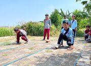Ratusan Anak-anak Ikuti Lomba Permainan Tradisional di Taman Cirebon Power