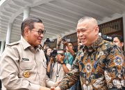 Menhub Dudy dan Gubernur Pramono Bahas Pengembangan Kawasan Integrasi Dukuh Atas