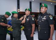 Danrem 063/SGJ Pimpin Tradisi dan Serah Terima Jabatan Pejabat Jajaran Korem serta Berikan Hadiah Lomba Keagamaan HUT ke-80 TNI