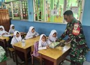 Babinsa Kalijaga Monitoring Kualitas Program Makan Bergizi Gratis