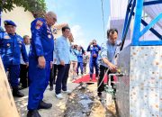 Warga Pengarengan Mengucap Syukur Atas Bantuan Sumur Bor Air Bersih Dari Cirebon Power dan Polairud Jabar