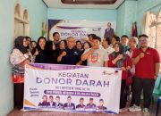 HUT Partai Nasdem ke 14 DPD Partai Nasdem Majalengka Gelar Donor Darah